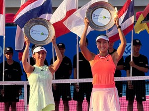 Aldila Sutjiadi Juara Ganda Putri Thailand Open 2024