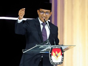 Senyum Anies Ketika Prabowo Sebut Mantan Menteri Pendidikan