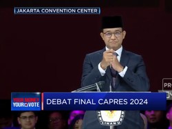 Video: Viral Bahasa Isyarat Anies "Saatnya Perubahan" Di Debat Capres