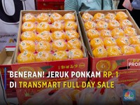 Beneran! Jeruk Ponkam Rp 1 di Transmart Full Day Sale