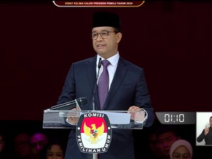 Kritik-kritik Anies soal Bansos Saat Debat