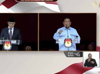 Debat Capres Adem! Prabowo Berkali-kali Setuju Dengan Anies