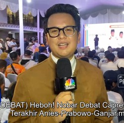 Video: Heboh! Nobar Debat Capres 2024 Terakhir Anies-Prabowo-Ganjar