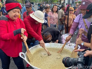 Ratusan Jenang Dibagikan di CFD, Festival Jenang Bakal Digelar saat HUT Solo