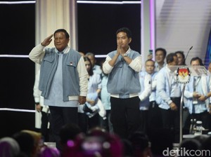 Rekap Nasional KPU: Prabowo-Gibran Unggul Tipis Atas AMIN di Jakarta