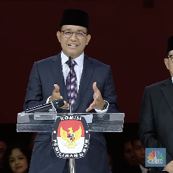 Tutup Debat Capres, Anies: Negara Tidak Berdagang dengan Rakyat!