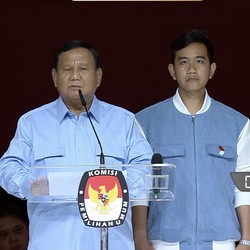 Live Now! Pidato Kemenangan Prabowo & Gibran di Istora Senayan