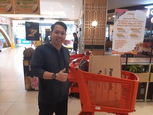 Beli TV di Transmart Full Day Sale, Warga Johar Baru Girang Hemat Rp 700 Ribu