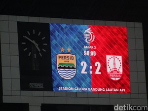 Kena Comeback Persis Solo, Persib Gagal Menang di Bandung