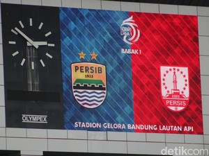 Babak Pertama Persib Vs Persis: Stefano Bawa Maung Bandung Mengaum