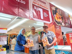 Sambut Imlek, Bank Mega Tawarkan Nasabah Nikmati Kesegaran Jeruk Ponkam Rp1