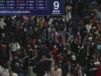 Jelang Imlek, Potret Jutaan Warga China Mudik Massal