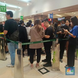 Jeruk Ponkam Rp 1 Diserbu, Pelanggan Transmart Rela Menunggu 1 Jam