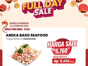 Transmart Full Day Sale! Aneka Bakso Seafood Murah Meriah