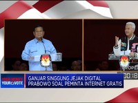 Video: Ganjar Sebut Pernyataan Prabowo Soal Internet Gratis 