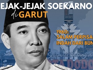 Momen Soekarno Cetuskan Julukan Kota Intan Bagi Garut pada 1960