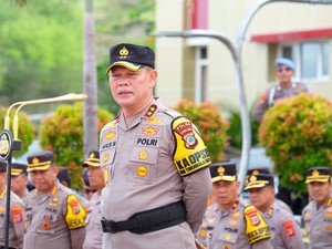 Kapolda Sulteng Ingatkan 902 Personel Pahami Prosedur Pengamanan TPS