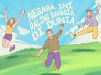 Penduduk Negara Ini Paling Bahagia di Dunia, Padahal Pajaknya 56%
