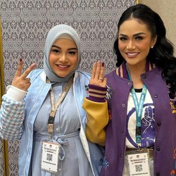Krisdayanti-Aurel Pamer Kekompakan meski Beda Pilihan Capres