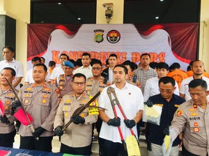 27 Bandit Jalanan Meresahkan di Kabupaten Bekasi Disikat Polisi