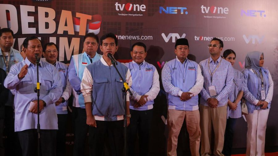 Deretan pendukung Prabowo - Gibran