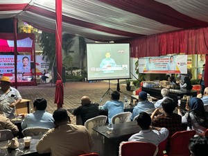 Harapan Pendukung Prabowo-Gibran di Nobar Debat Terakhir TKD Sumbar