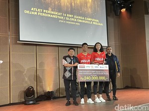 Dejan/Gloria Diganjar Bonus oleh Klubnya