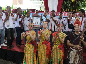 Horas Bangso Batak Dukung Prabowo, TKN: Ini Memberi Energi Besar