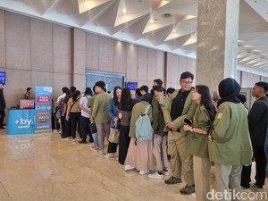 Begini Antusiasme Mahasiswa Surabaya di #DemiIndonesia Cerdas Memilih