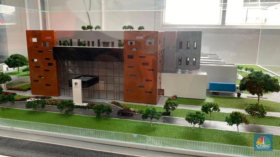 Site Visit Pusat Data Negara. (CNBC Indonesia/Novina Putri Bestari)