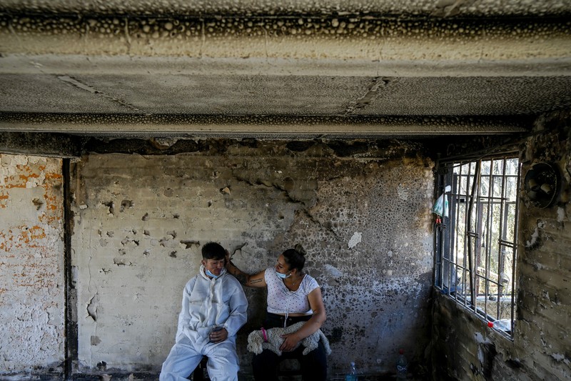 Foto udara memperlihatkan sisa-sisa rumah yang hangus akibat terdampak meluasnya kebaran hutan di Vina del Mar, Chili, Senin (5/2/2024). (REUTERS/Rodrigo Garrido) Foto udara memperlihatkan sisa-sisa rumah yang hangus akibat terdampak meluasnya kebaran hutan di Vina del Mar, Chili, Senin (5/2/2024). (REUTERS/Rodrigo Garrido)