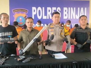 Polres Binjai Tangkap 15 Begal, Beraksi 39 Kali-9 Masih Pelajar