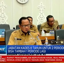 Video: Jabatan Kades Diperpanjang Jadi 8 Tahun Untuk 2 Periode