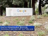 Video: Data Pengguna Bocor, Google Bayar Rp 5,4 Triliun