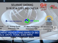Video: Hari Ini, 4 Emiten Baru Kompak Listing Di BEI