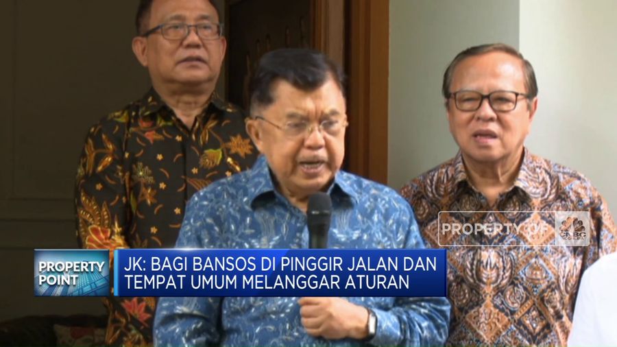 Jusuf Kalla Kritik Bansos Jokowi