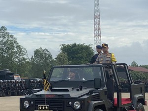 Pesan Kabaharkam ke Personel Amankan Pemilu: Jaga Kesehatan-Gunakan SOP
