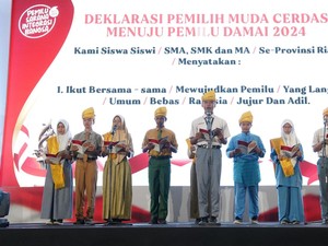 Irjen Iqbal Gagas Deklarasi Pemilu Damai bareng Ribuan Gen-Z di Riau