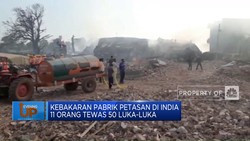 Video: Kebakaran Pabrik Petasan di India 11 Orang Tewas 50 Luka-Luka