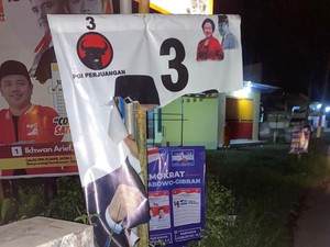 APK Paslon 03 di Banyuwangi yang Baru Dipasang Dilaporkan Hilang dan Dirusak