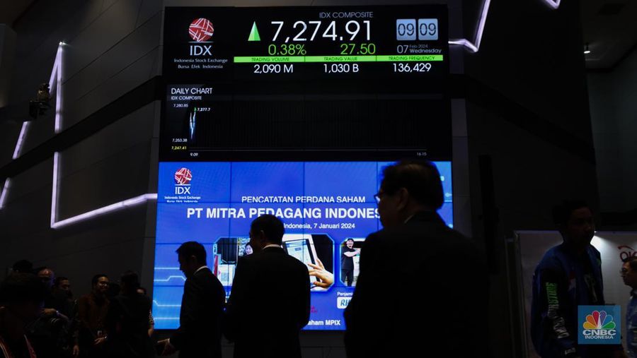 PT Ancara Logistics Indonesia Tbk (ALII) yang merupakan emiten Grup Bakrie, PT Terang Dunia Internusa Tbk (UNTD), emiten sektor teknologi PT Topindo Solusi Komunika Tbk (TOSK) dan PT Mitra Pedagang Indonesia Tbk (MPIX).