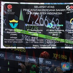 Potret Empat Emiten Baru Melantai di Bursa Efek Indonesia