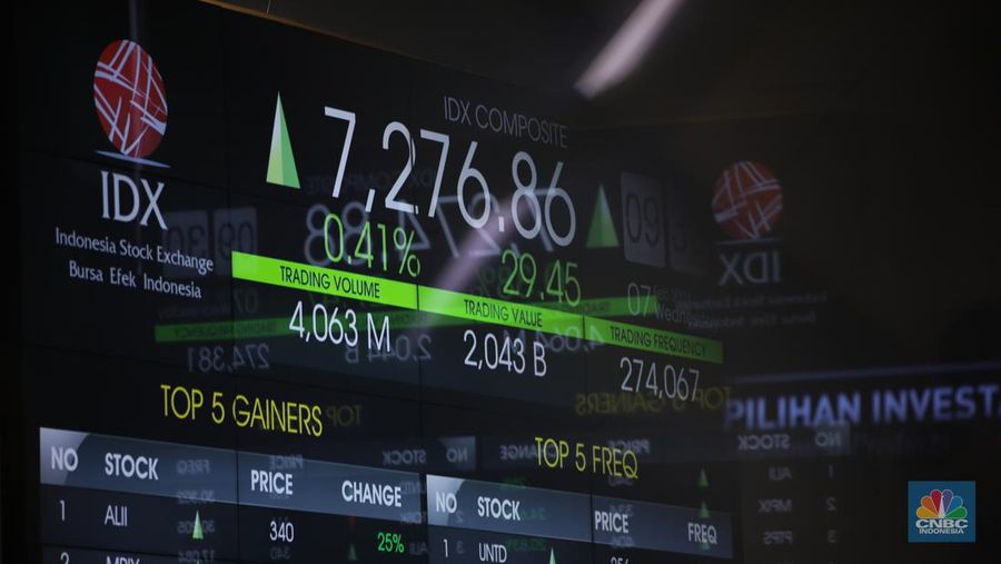 PT Ancara Logistics Indonesia Tbk (ALII) yang merupakan emiten Grup Bakrie, PT Terang Dunia Internusa Tbk (UNTD), emiten sektor teknologi PT Topindo Solusi Komunika Tbk (TOSK) dan PT Mitra Pedagang Indonesia Tbk (MPIX).