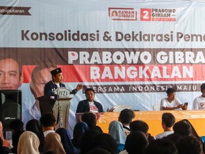 Kawan Gibran Deklarasi Prabowo-Gibran di Bangkalan, Siap Pertebal Kemenangan