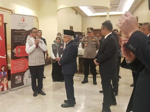 Wapres Maruf Amin Sambangi KJRI Jeddah, Harap Pemilu di Luar Negeri Lancar