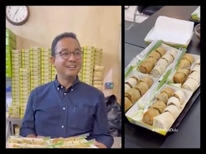 Anies Baswedan ke Semarang, Jajan Lunpia Cik Me Me Pelopor Lunpia Halal