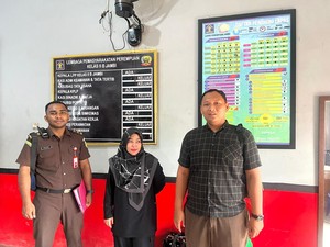 Kejati Jambi Tangkap DPO Penggelapan Uang Perusahaan Rp 1 Miliar
