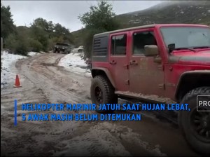 Helikopter Marinir Jatuh saat Hujan Lebat, 5 Masih Belum Ditemukan