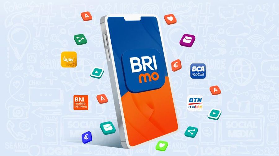 Infografis, Warga RI Makin Cashless, Mobile Banking Ini Paling Banyak Diunduh!