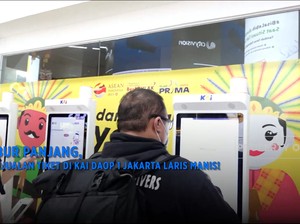 Libur Panjang, Penjualan Tiket Di KAI Daop 1 Jakarta Laris Manis!